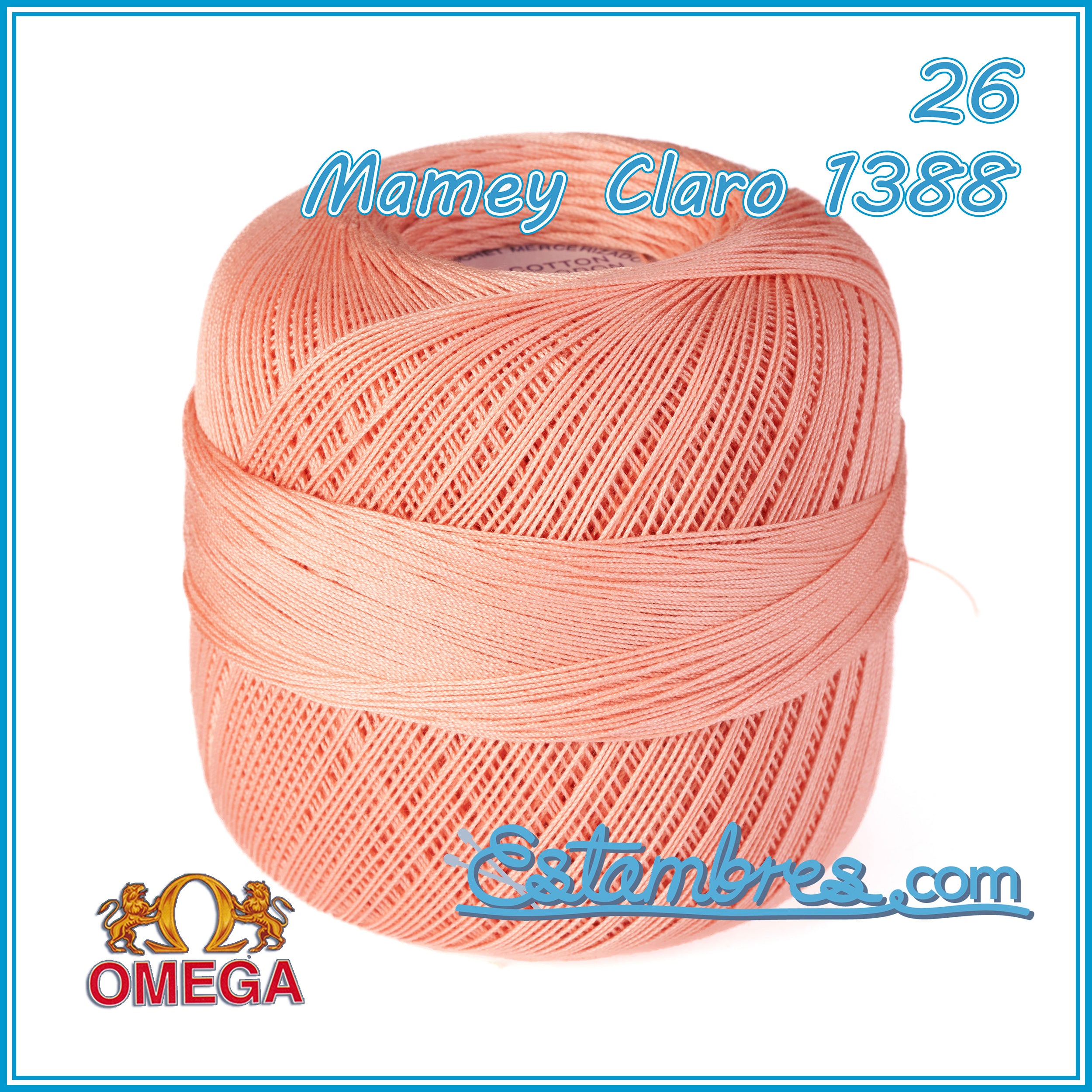 CROCHET OMEGA NO.30 [30grs]