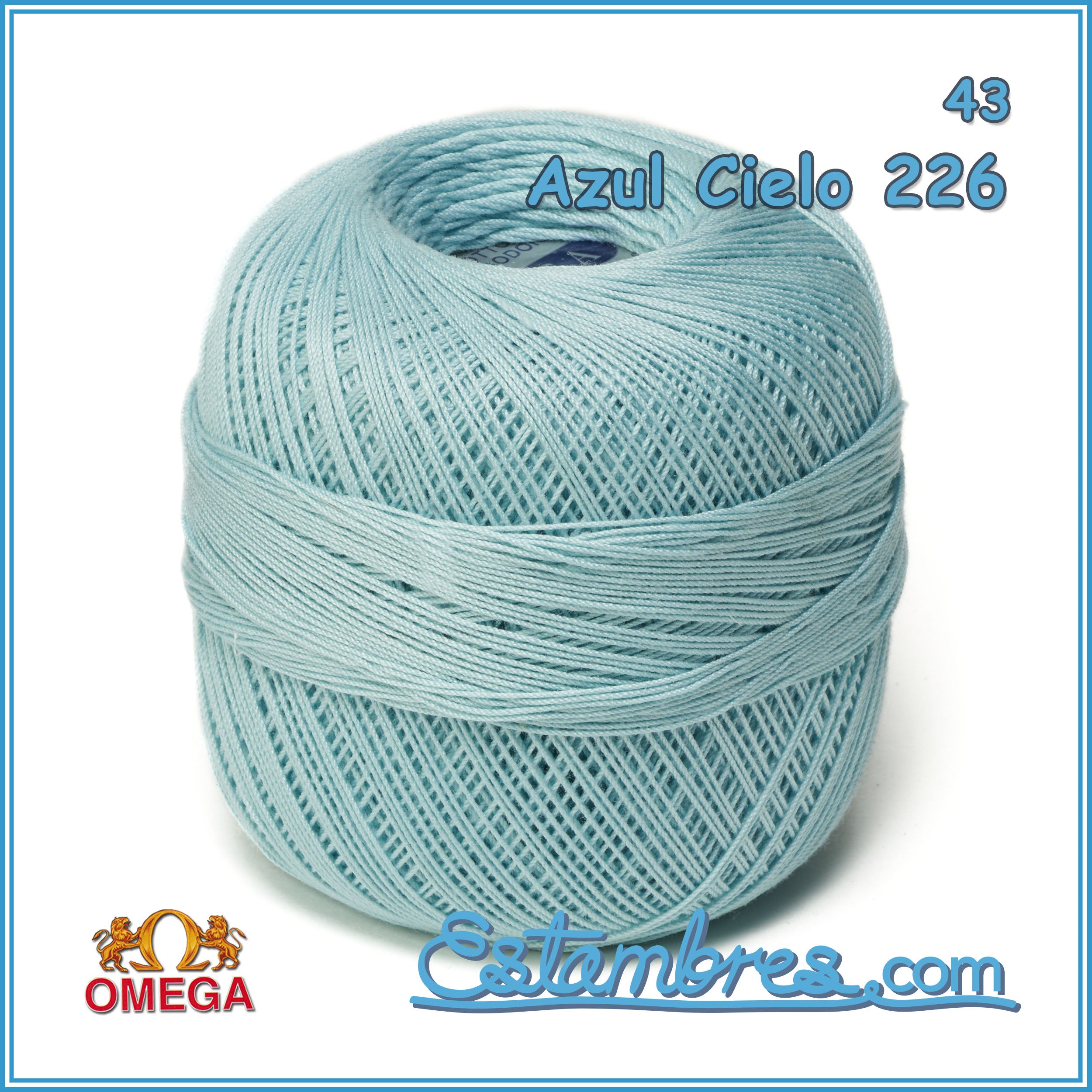 CROCHET OMEGA NO.20 30grs