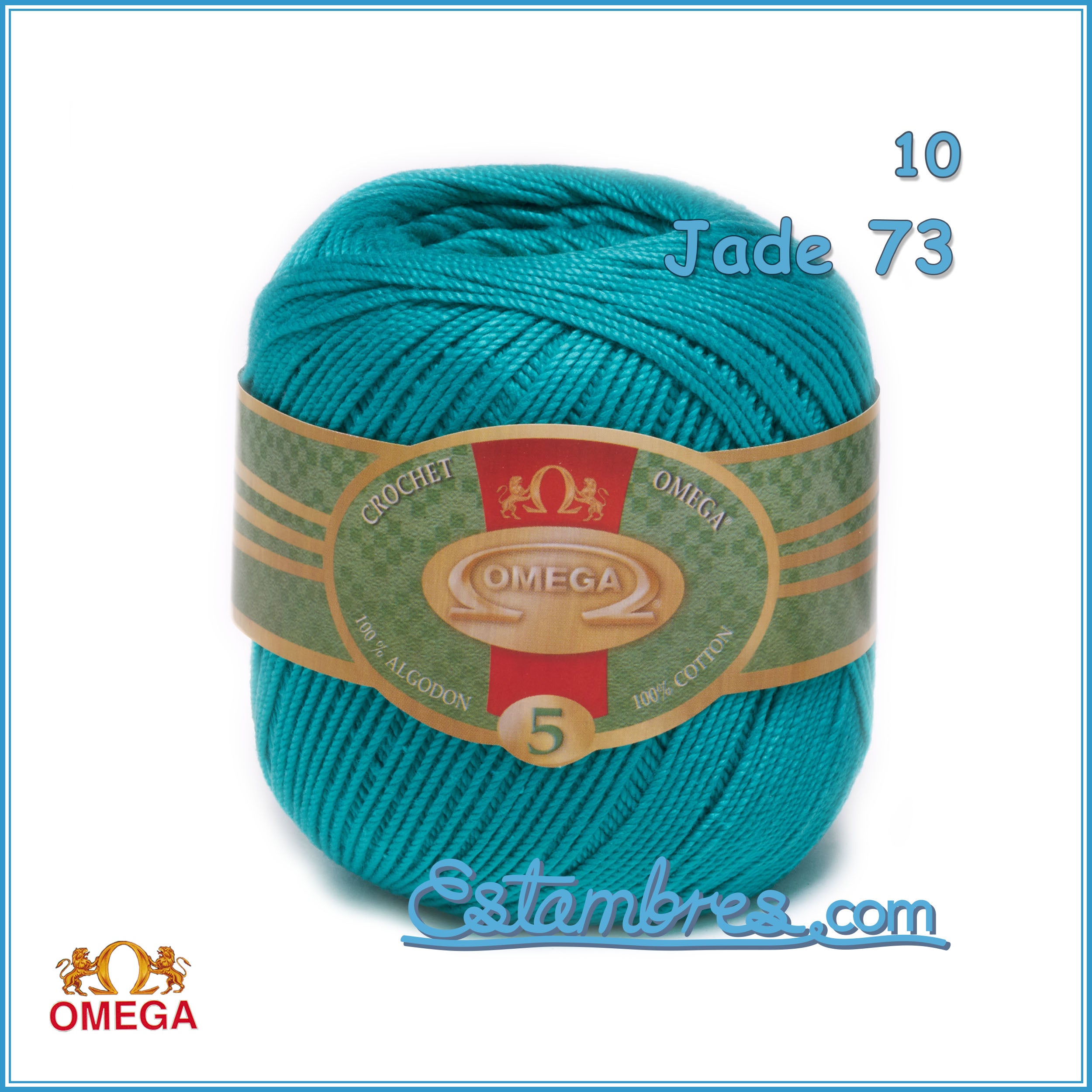 Sedería Don Chicho - Hilo Crochet Omega N° 5 para tejer con