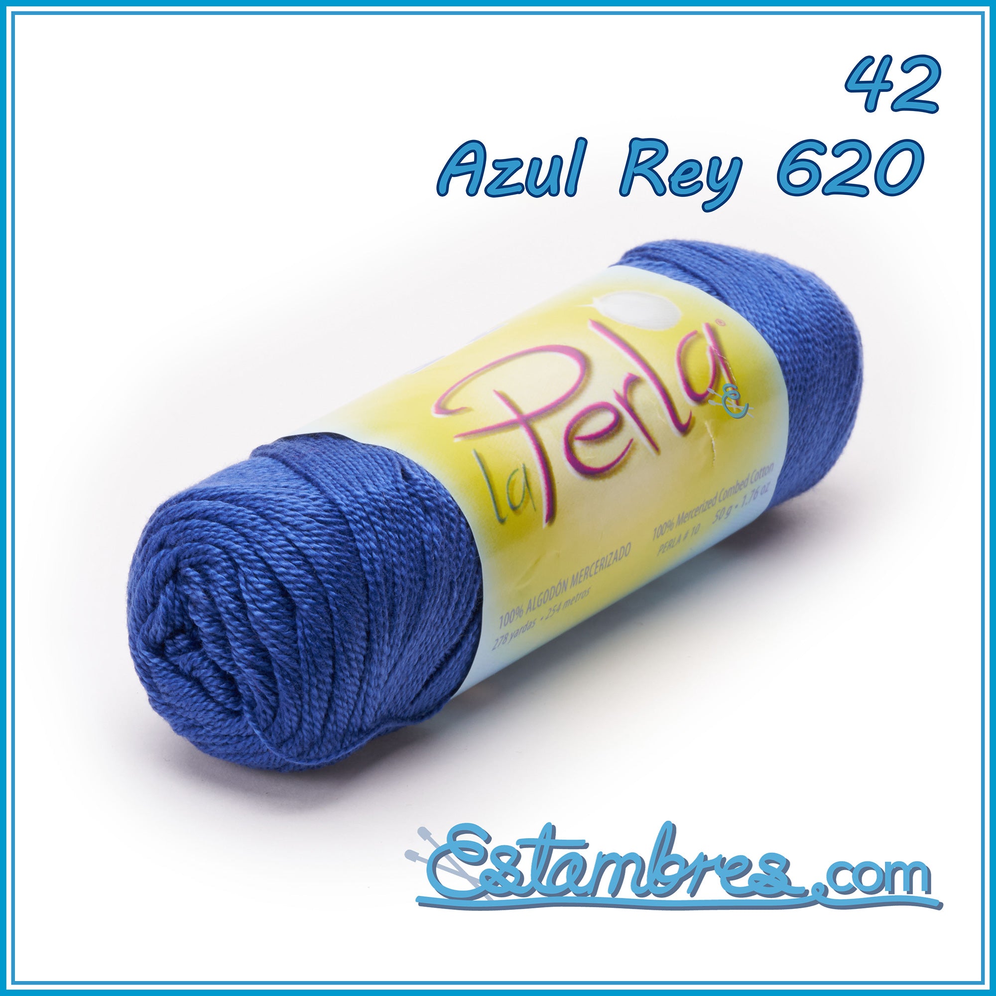 LA PERLA 50grs by Omega Perle Thread 100% Mercerized Cotton Thread