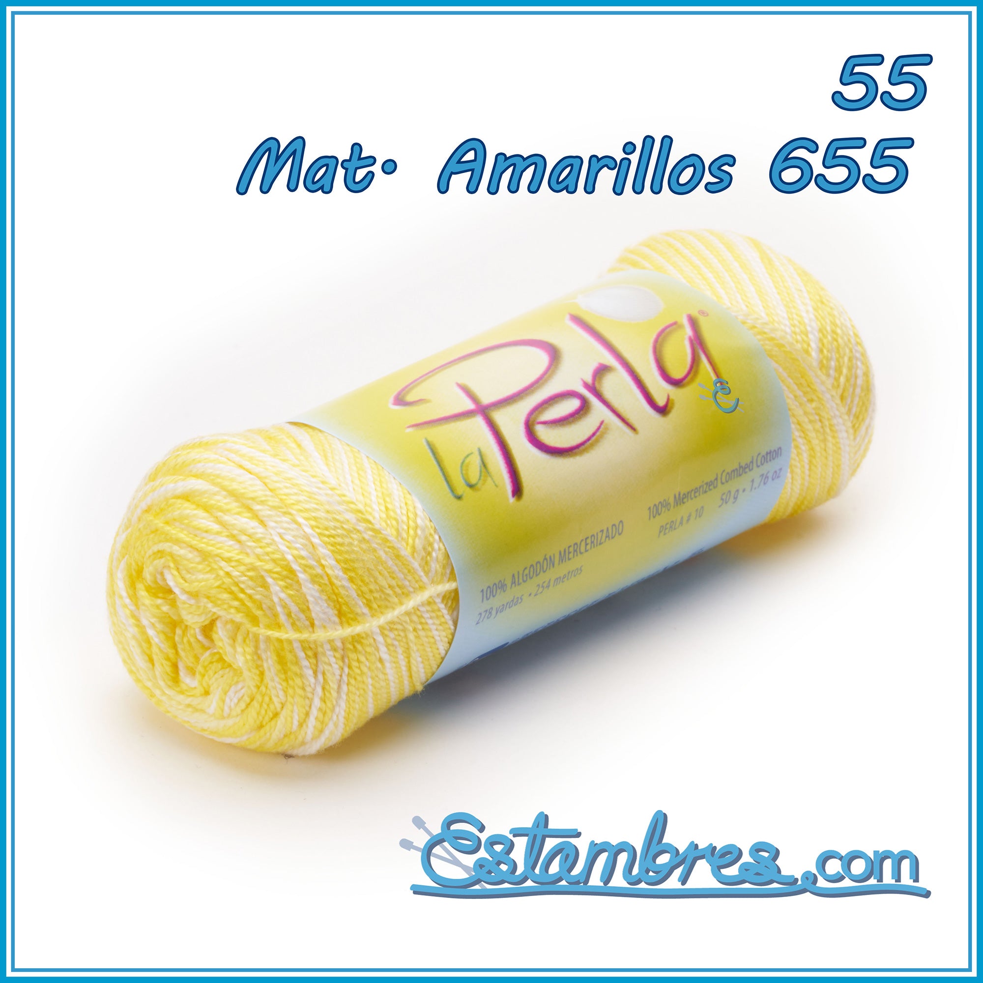 LA Perla [50grs] by Omega - Perle Thread 100% Mercerized Cotton Thread  Ideal for Fine Crocheting - Color: 25 - Mint 612