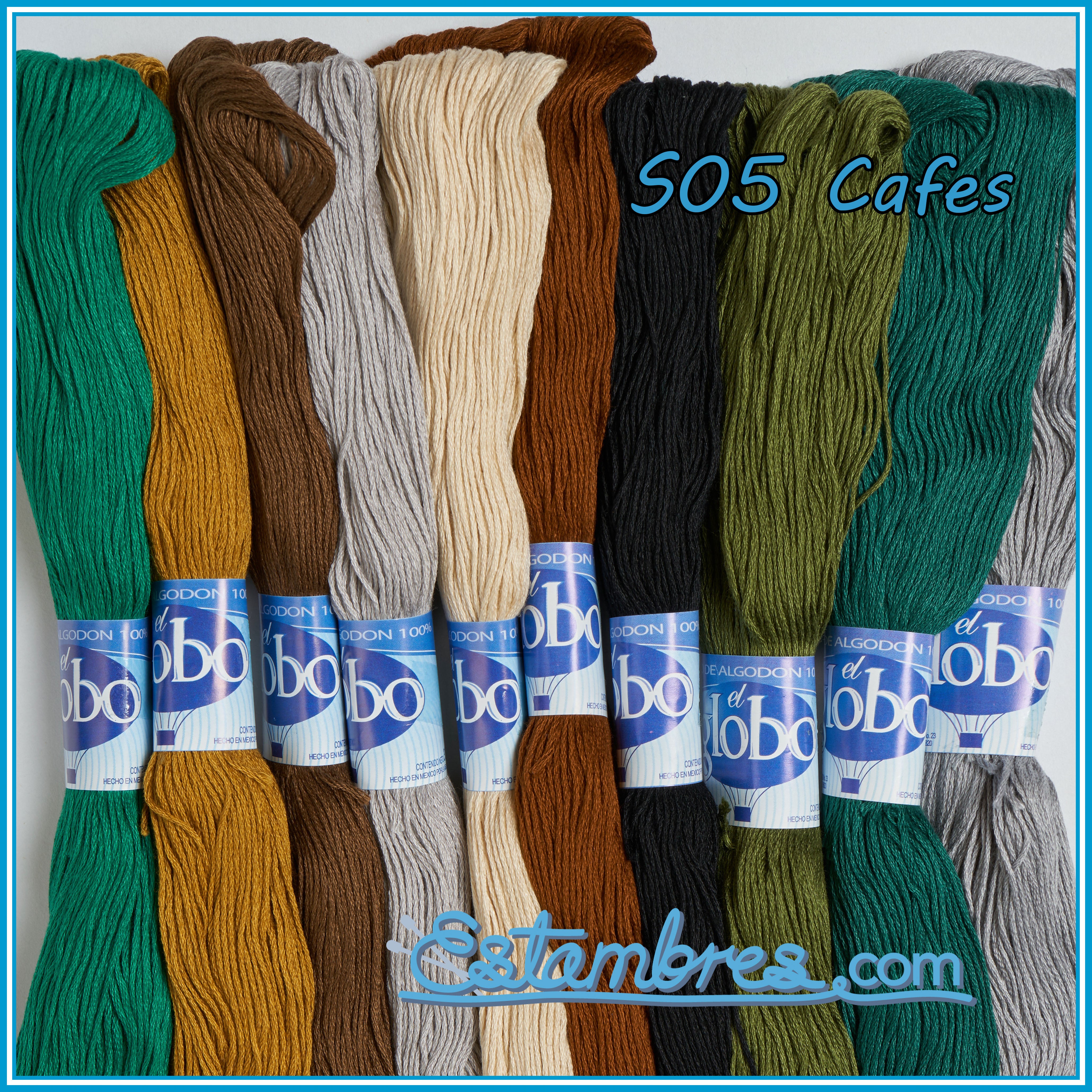 Only 16.25 usd for Hilo Vela El Globo Embroidery Thread Set - Bright Spring  Online at the Shop