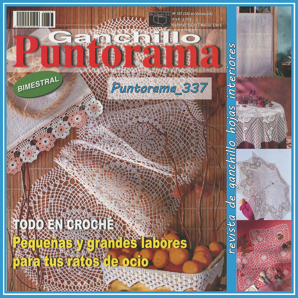 GANCHILLO crochet Magazines by Artistico Y Puntorama 