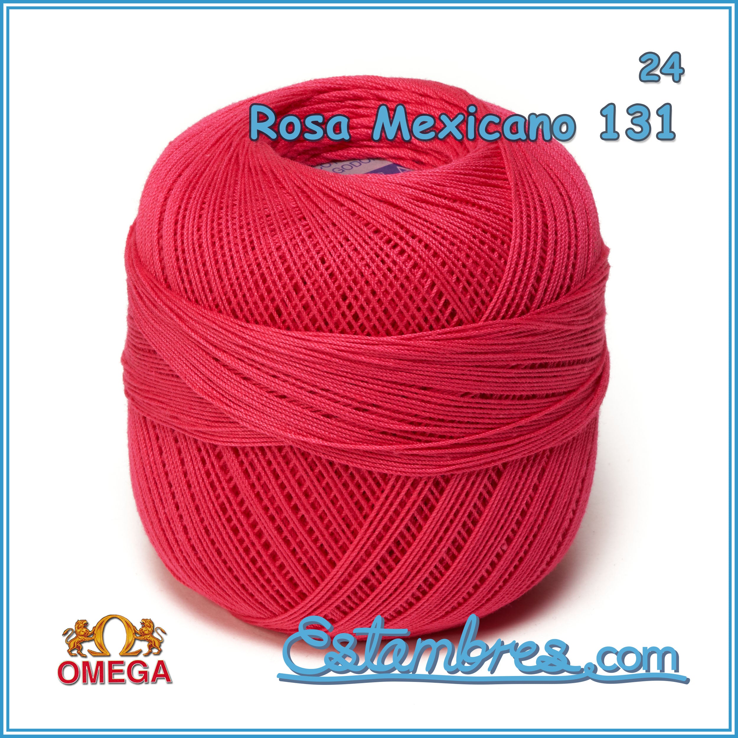 Hilo Crochet #10 color Beige Caja de 12 pzs